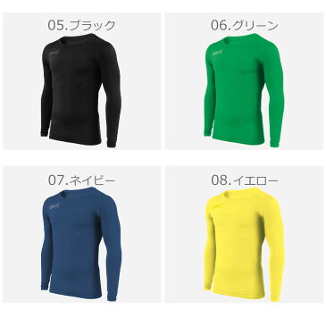 ガビック 長袖インナー GAVIC インナートップ メンズ ブラック 黒 ホワイト 白 ブルー レッド グリーン ネイビー INNER TOP GA8351 ウェア トップス スポーツ スポーティー フィットネス ジム トレーニング 運動 サッカー フットサル