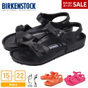 BIRKENSTOCK ビルケン ビルケンシュトック リオ EVA サンダル キッズ ジュニア 子供 ブラック 黒 ピンク オレンジ 1003537 126113 1015463 サンダル 海 川 アウトドア キャンプ カジュアル スポーティ プール カラフル ストラップ 男の子 女の子 |slz shn|