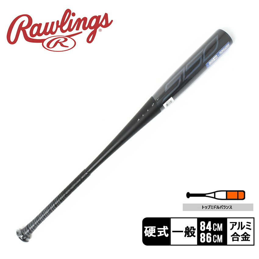 【日本未発売】ローリングス バット Rawlings 5150 ALLOY BBCOR -3 バット 大人用 ブラック アルミ合金..