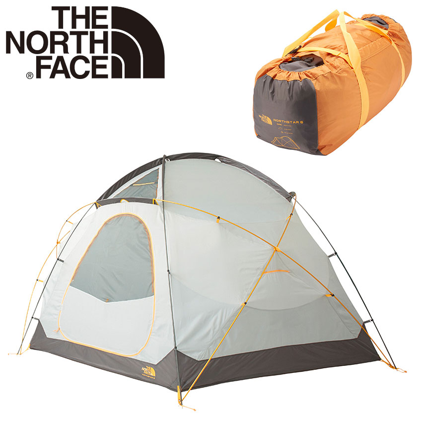 THE NORTH FACE ザ ノースフェイス テント 6人用 耐風 広い キャンプ ノーススター6 NORTHSTAR 6 NV21803 GO ノースフェース アウトドア レジャー アクティビティ ベース フェス 海 持ち運び 組み立て 簡単