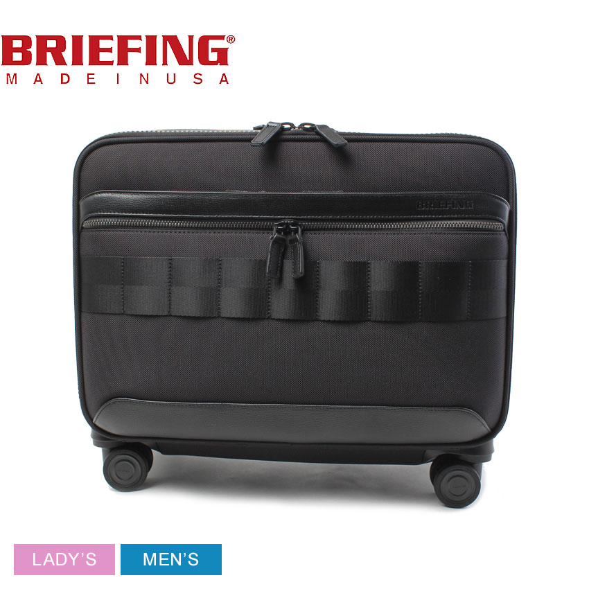 ブリーフィング キャリーバッグ BRIEFING FUSION 4WHEEL BRIEF メンズ レディース ブラック 黒 BRA243C52 スーツケース キャリーケース ソフトキャリー 機能性 耐久性 旅行 修学旅行 海外旅行 出張 アウトドア キャンプのサムネイル