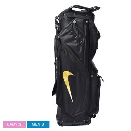 ナイキ ナイキ ゴルフバッグ NIKE パフォーマンス カート ゴルフバッグ メンズ レディース ブラック 黒 ゴールド Performance Cart Golf Bag N.100.2004 075 ゴルフ キャディーバッグ キャディーバック ゴルフ用バッグ 練習 ラウンド 【ラッピング対象外】 ZSPO