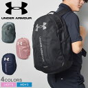 【店内全品★P5倍！】アンダーアーマー リュックサック UNDER ARMOUR ハッスルライトバックパック メンズ レディース ブラック 黒 ネイビー 紺 グレー HUSTLE LITE BACKPACK 1364180 バックパック バッグ 鞄 カバン タブレット パソコン リュック ブランド