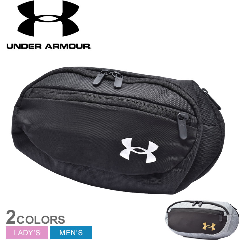 【店内全品★P5倍！】アンダーアーマー ボディバッグ UNDER ARMOUR UA フレックス ウエストバッグ メンズ レディース ブラック 黒 グレー UA FLEX WAISTBAG 1364190 カバン ポーチ リュック ブランド ジム トレーニング ワークアウト スポーティ スポーツ