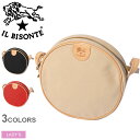 【楽天スーパーSALE★最大90％OFF！】IL BISONTE イルビゾンテ ショルダーバッグ CROSSBODY L1215 レディース 本革 ブランド おしゃれ レザー シンプル 収納 贈り物 プレゼント ギフト カジュアル 長さ調節 円形