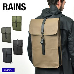 ＼マラソンSALE開催中★／レインズ バックパック RAINS クラシック バックパック メンズ レディース ブラック 黒 グレー ネイビー グリーン ブラウン CLASSIC BACKPACK 12200 ユニセックス 13L カバン リュック ブランド シンプル ロゴ カジュアル 通勤 通学