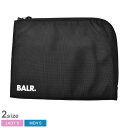 ボーラー クラッチバッグ メンズ 【店内全品★P5倍！】ボーラー クラッチバッグ BALR. スモール ラップトップ スリーブ メンズ レディース ブラック 黒 SMALL LAPTOP SLEEVE B6231 バッグ ブランド シンプル 手持ち カジュアル ロゴ スポーツ ファッション アウトドア レジャー コンパクト 鞄