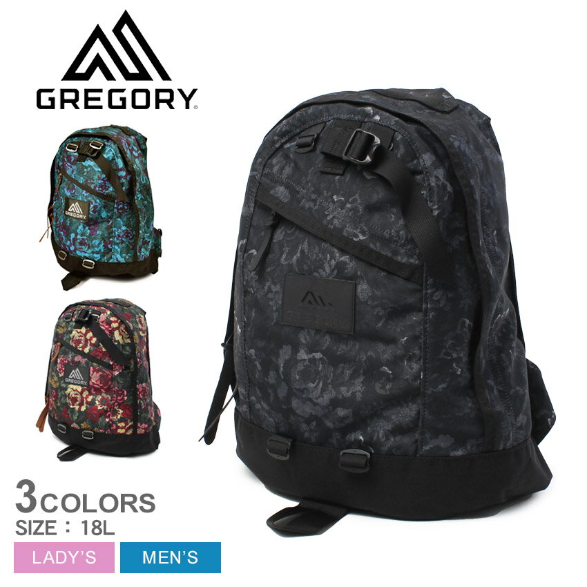GREGORY グレゴリー デイパック 花柄 ブラック 楽天市場】花柄 リュック グレゴリーの通販