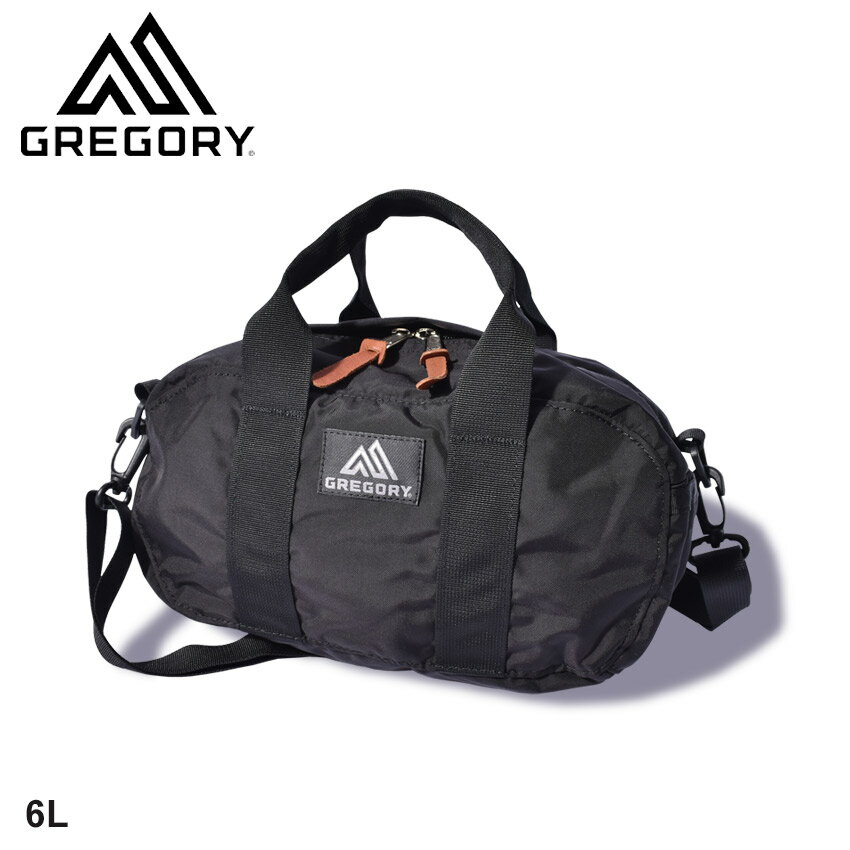 【売り尽くし★大決算セール！】グレゴリー ダッフルバッグ GREGORY ポニーバッグ メンズ レディース ブラック 黒 PONY BAG 110135 鞄 ボストンバッグ ショルダーバッグ ハンドバッグ カジュアル アウトドア スポーツ タウンユース サブバッグ ミニバッグ ユニセックスのサムネイル