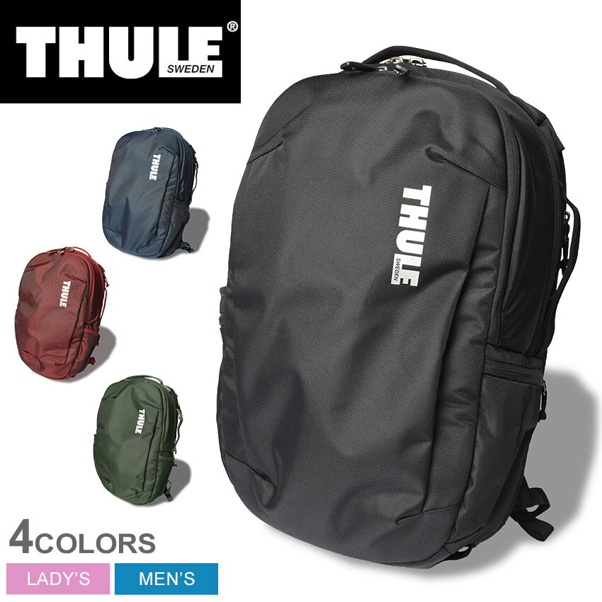 【200円引きCP対象★スーパーSALE】スーリー バックパック THULE SUBTERRA BACKPACK 30L メンズ レディース ブラック 黒 ブルー レッド グリーン TSLB317 鞄 リュック カジュアル シンプル モダン ビジネス アウトドア レジャー 旅行 タウンユース 耐久 通気性|bg-kmn sale|