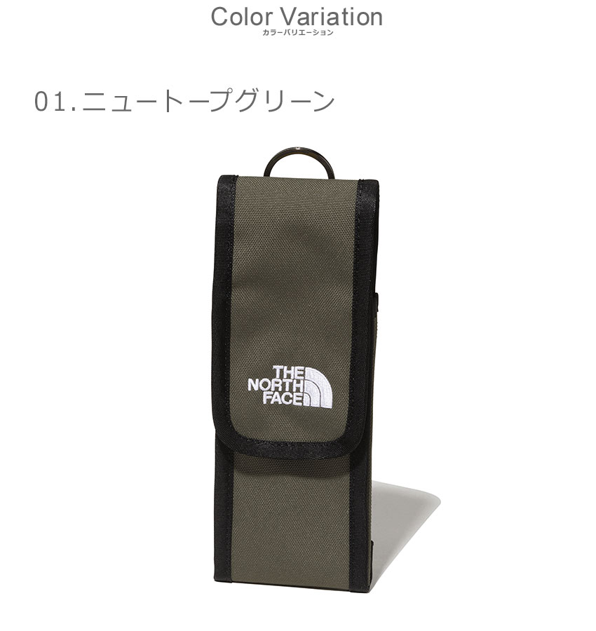 【店内全品★P5倍！】ザ ノースフェイス キャンプ用品 THE NORTH FACE フィルデンス カトラリーケースS メンズ レディース ブラック 黒 ニュートープグリーン 緑 ケルプタン ベージュ Fieludens(R) Cutlery Case S NM82357 ノースフェース キャンプ ブランド 2