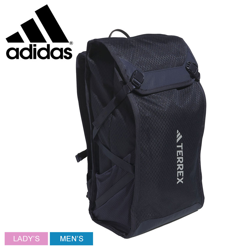 【店内全品★P5倍！】アディダス バックパック ADIDAS テレックス AEROREADY マルチスポーツ バックパック メンズ レディース ネイビー 紺 グレー Terrex AEROREADY Multisport Backpack EFC66 ユニセックス ZSPO カバン リュックサック ブランド スポーティ