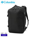 コロンビア バックパック COLUMBIA タイガーブルック40Lトラベルバックパック ユニセックス ブラック 黒 Tyger Brook 40L Travel Backpack PU8721 鞄 かばん 40L 40リットル リュック リュックサック はっ水 撥水 オムニシールド 大容量 雨 国内正規品(4)