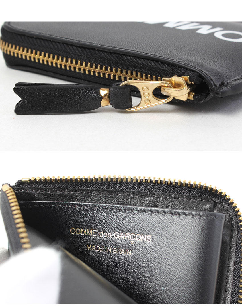 コムデギャルソン コインケース COMME des GARCONS HUGE LOGO WALLET メンズ レデ...