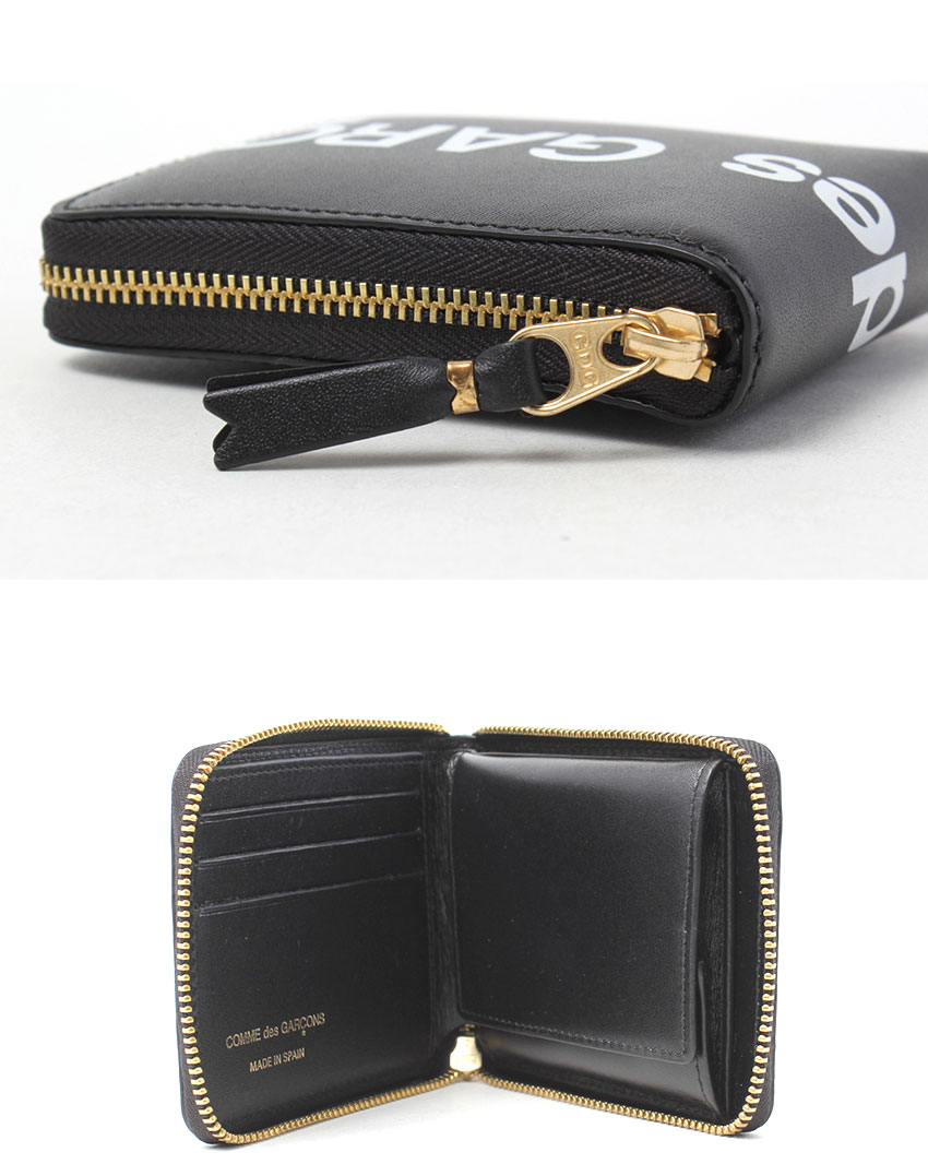 コムデギャルソン 財布 COMME des GARCONS HUGE LOGO WALLET メンズ レディース ブ...