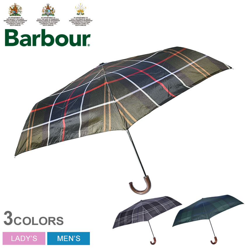 BARBOUR バブアー 傘 タータン ミニ アンブレラ TARTAN MINI UMBRELLA UAC0201 バーブァー ブランド ベーシック クラシック シンプル おしゃれ 雨具 悪天候 折りたたみ 折り畳み 折りたたみ傘 タータン柄 プレゼント 贈り物