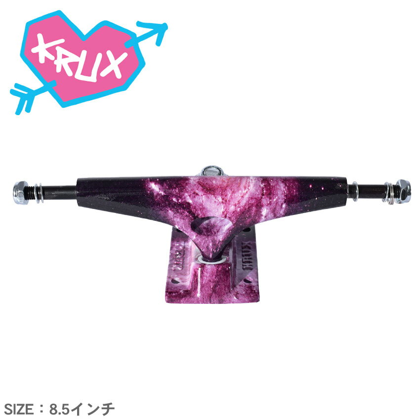 クラックス トラック KRUX 8.5 K5 スタンダード トラック ブラック 黒 ピンク 8.5 K5 STANDARD TRUCK 3..
