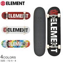エレメント スケートボード ELEMENT BLAZIN コンプリート スケートボード メンズ レディース ブラック 黒 ホワイト 白 レッド 赤 マルチ BL...
