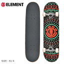 エレメント スケートボード ELEMENT TULUM コンプリートデッキ メンズ レディース ブラック 黒 レッド グリーン マルチ BB027465 スケボ...