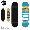 ジャート スケートボード コンプリートデッキ JART SKATEBOARDS CLASSIC MINI COMPLETE メンズ レディース ブルー 青 イエ...