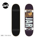 ジャート スケートボード スケートボード JART SKATEBOARDS CLASSIC 7.6 COMPLETE メンズ レディース ブラック 黒 JACO...