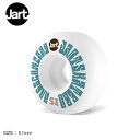 ジャート スケートボード ウィール JART SKATEBOARDS WOODSTOCK 51mm 102A ウィール パック メンズ レディース ホワイト 白...