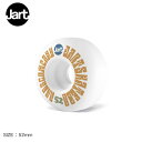 ジャート スケートボード ウィール JART SKATEBOARDS WOODSTOCK 52mm 102A ウィール パック メンズ レディース ホワイト 白...