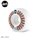 ジャート スケートボード ウィール JART SKATEBOARDS WOODSTOCK 53mm 102A ウィール パック メンズ レディース ホワイト 白...