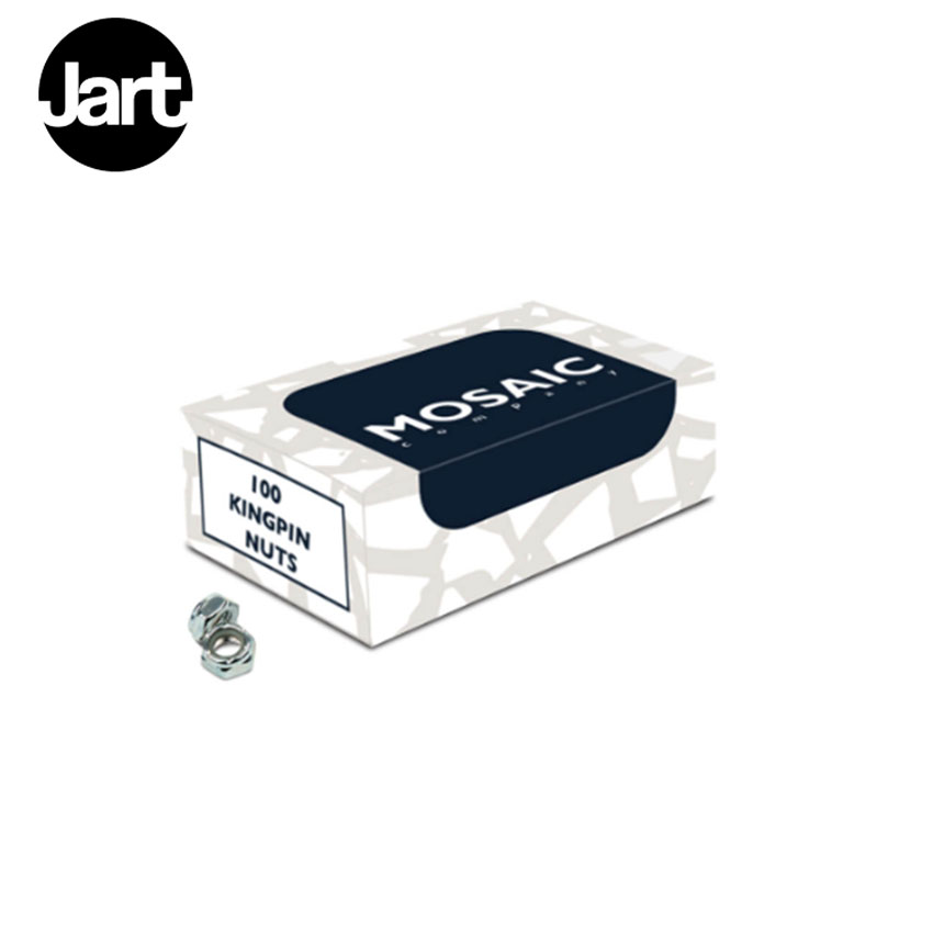 ジャート スケートボード スケートボード部品 JART SKATEBOARDS 100 KINGPIN NUTS BOX メンズ レディース シルバー MOACBE20C002 ナット スケート スケートボード スケボー 用具 工具 メンテナ…