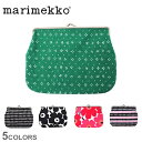 マリメッコ ポーチ 【ゆうパケット配送】 マリメッコ ポーチ MARIMEKKO プオリカス クッカロ ミニ ブラック 黒 ホワイト 白 PUOLIKAS KUKKARO MINI 91157 47829 37773 91703 91497 72549 小物入れ コスメ アクセサリー ジュエリー 化粧品 がま口 ロゴ 花柄 総柄 水玉 ドット