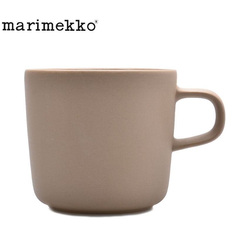 【100円引きクーポン★対象】マリメッコ 食器 MARIMEKKO OIVA コーヒーカップ ブラウン 茶色 OIVA CCUP 70616-800 キッチン インテリア かわいい ブランド ギフト 北欧 テキスタイル カップ 【ラッピング対象外】