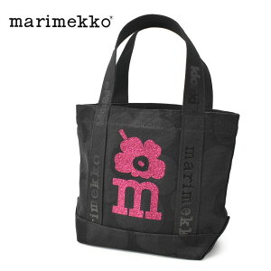 マリメッコ トートバッグ MARIMEKKO CARRIER MINI UNIKKO トートバッグ ブラック 黒 ピンク 92481 鞄 カバン ランチトート ミニバッグ 北欧 おしゃれ かわいい ブランド 通勤 通学 弁当 ランチバッグ プレゼント ギフト 贈り物 ウニッコ