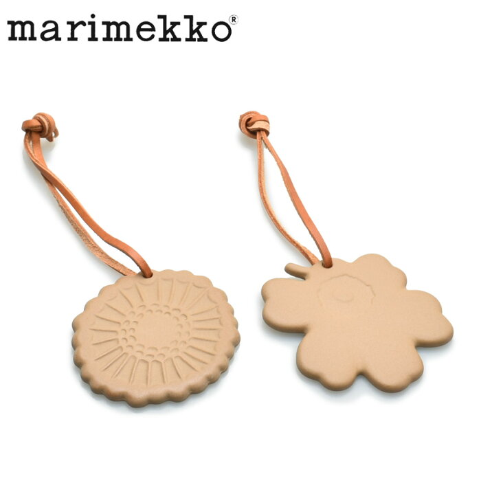 【100円引きCP★対象】マリメッコ オーナメント MARIMEKKO ホリデー オーナメント 2セット ブラウン 茶 70681-800 北欧 雑貨 おしゃれ インテリア シンプル セット 飾り プレゼント 贈り物 ギフト ナチュラル 花 クリスマス ツリー 【ラッピング対象外】