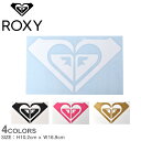  ロキシー ステッカー ROXY ROXY-C 転写ステッカー メンズ レディース ブラック 黒 ホワイト 白 ピンク ゴールド ROA215339 ロゴ ステッカー シール シンプル ロゴ サーフ スポーティ カジュアル ブランド ハート