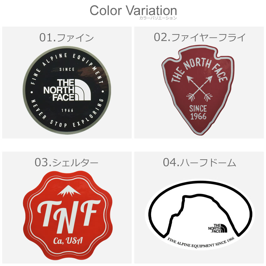 【メール便可】 ザ ノースフェイス シール THE NORTH FACE TNF プリント ステッカー ブラック 黒 ホワイト 白 TNF PRINT STICKER NN32121 おしゃれ ロゴ ラップトップ PC パソコン スマフォカバー レトロ アメリカン バス 南極