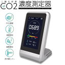 ＼早春SALE開催中★／CO2マネージャー 二酸化炭素濃度計 CO2 MANAGER 濃度測定 測定器 アラート 時計 充電式 卓上型 CO2メーター CO2センサー CO2濃度測定器 高精度 多機能 置き型 家庭用 店舗用 リアルタイム監視 温度湿度表示 USB【航空便対象外商品】