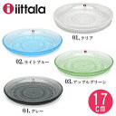 IITTALA イッタラ KASTEHELMI カステヘルミ BORD(プレート) 17cm クリア 他全4色プレート皿 イッタラ 皿(キッチン 用品 インテリア 食器 料理 食器洗い機 対応 ガラス)メンズ(男性用) 兼 レディース(女性用)