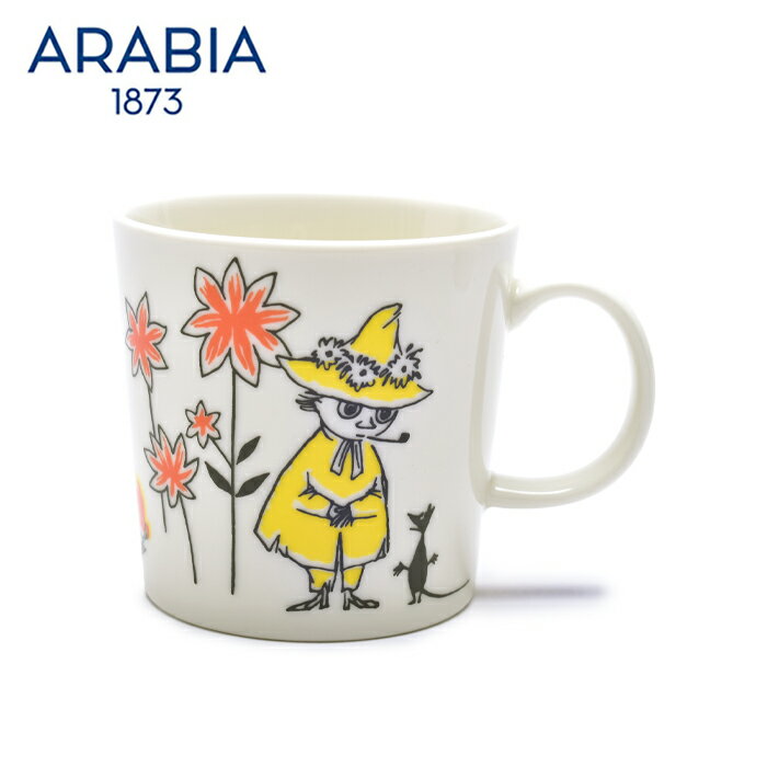 アラビア マグカップ ARABIA ムーミン ABC マグ 0.3L ホワイト 白 マルチ マルチカラー MOOMIN MUG 0.3L ABC 1064951 コップ 食器 0.3L キッチン用品 インテリア ムーミン イラスト 陶磁器 コーヒーカップ 珈琲 ティーカップ 紅茶 