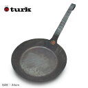 ターク フライパン turk クラシックフライパン24cm ブラック 黒 65524 フライパン フックハンドル 24cm キッチン用品 インテリア 料理 直火対応 コンロ対応 IH IH対応 オーブン対応 クッキング アウトドア キャンプ レジャー 雑貨 ブランド 【ラッピング対象外】