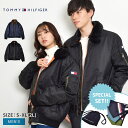 《限定★マスクとセット》トミージーンズ MA－1ジャケット TOMMY JEANS FLIGHT JKT W FUR メンズ ブラック 黒 ネイビー 紺 159AN971 TOMMY HILFIGER トミーヒルフィガー MA1 羽織 上着 ブランド アウター フライトジャケット ロゴ ワッペン ミリタリー スタジャン