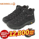 【店内全品★P5倍！】メレル モアブ 3 シンセティック ミッド ゴアテックス MERRELL ハイキングシューズ メンズ ブラック 黒 ブラウン MOAB 3 SYNTHETIC MID GORE-TEX J500249 J500255 靴 シューズ アウトドア スポーツ 運動 防水 クッション 登山 トレッキング|slz|