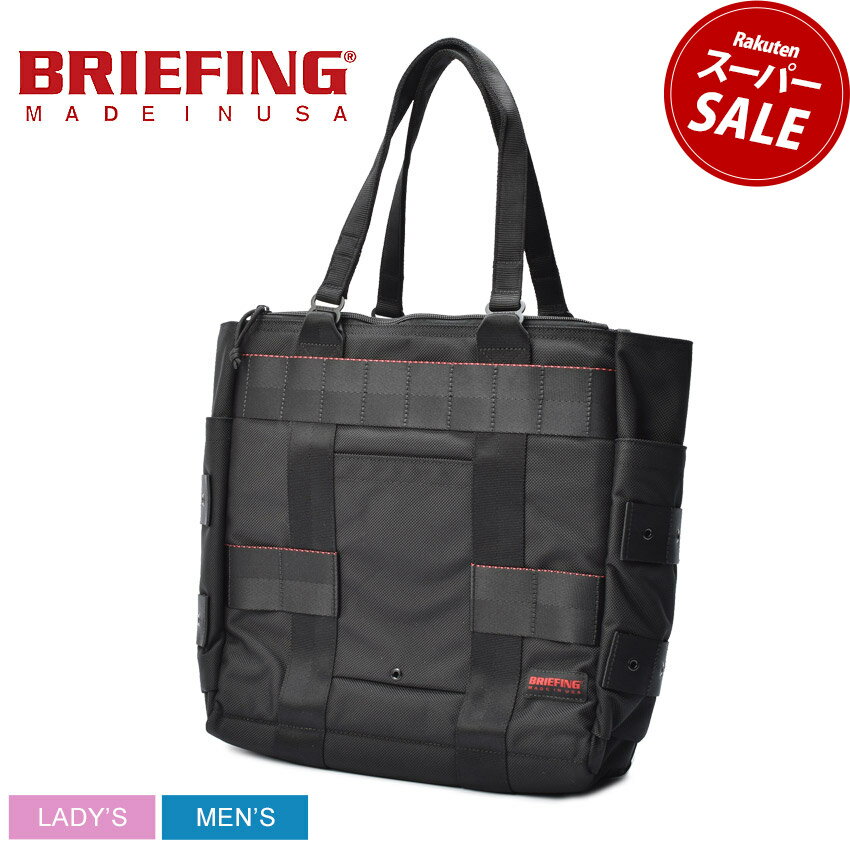 【6日22時～30分限定SALE★】ブリーフィング トートバッグ BRIEFING プロテクション トートバック メンズ レディース ブラック 黒 PROTECTION TOTE BRA201T13 A4 A4サイズ タブレット 仕事 ビジネスバッグ かばん カジュアル ロゴ 大容量 シンプル デイリー 耐久性のサムネイル