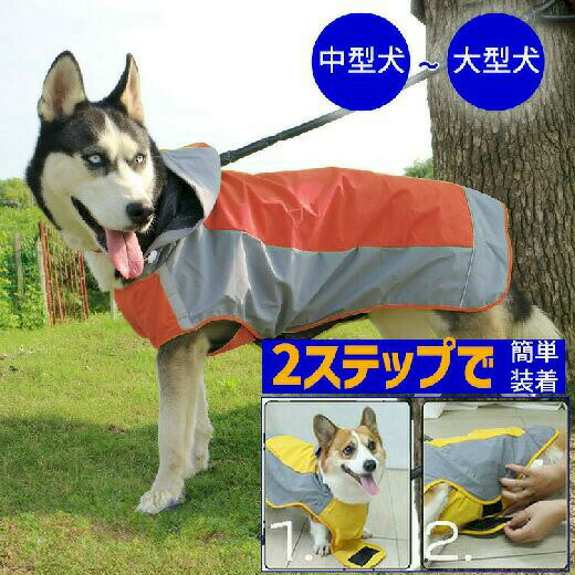大型犬用レインコート！おしゃれで着せやすい雨カッパのおすすめを教えて！