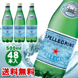 【お一人様1箱限り】炭酸水 サンペレグリノ [SAN PELLEGRINO] 500ml×48本硬水　Sparkling waterスパークリングウォーター 最...