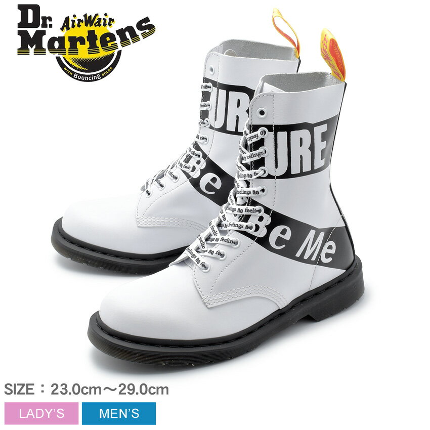 DR．MARTENS ブーツ ホワイト 1490 10ホールブーツ セックス・ピストルズ 1490 10EYE BOOTS SEX PISTOLS 24785100 メンズ レディース 靴 シューズ ブーツ 革靴 本革 レザー ブランド カジュアル プレゼント