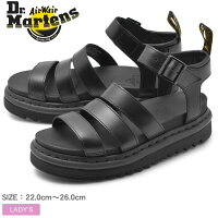 ドクターマーチン サンダル DR.MARTENS ブラック ブレア BLAIRE メンズ レディース ブランド カジュアル コンフォート レザー グラディエーター シューズ ベルト ストラップ 厚底 オフィス 靴 革靴 本革 定番 黒 誕生日 プレゼント ギフト