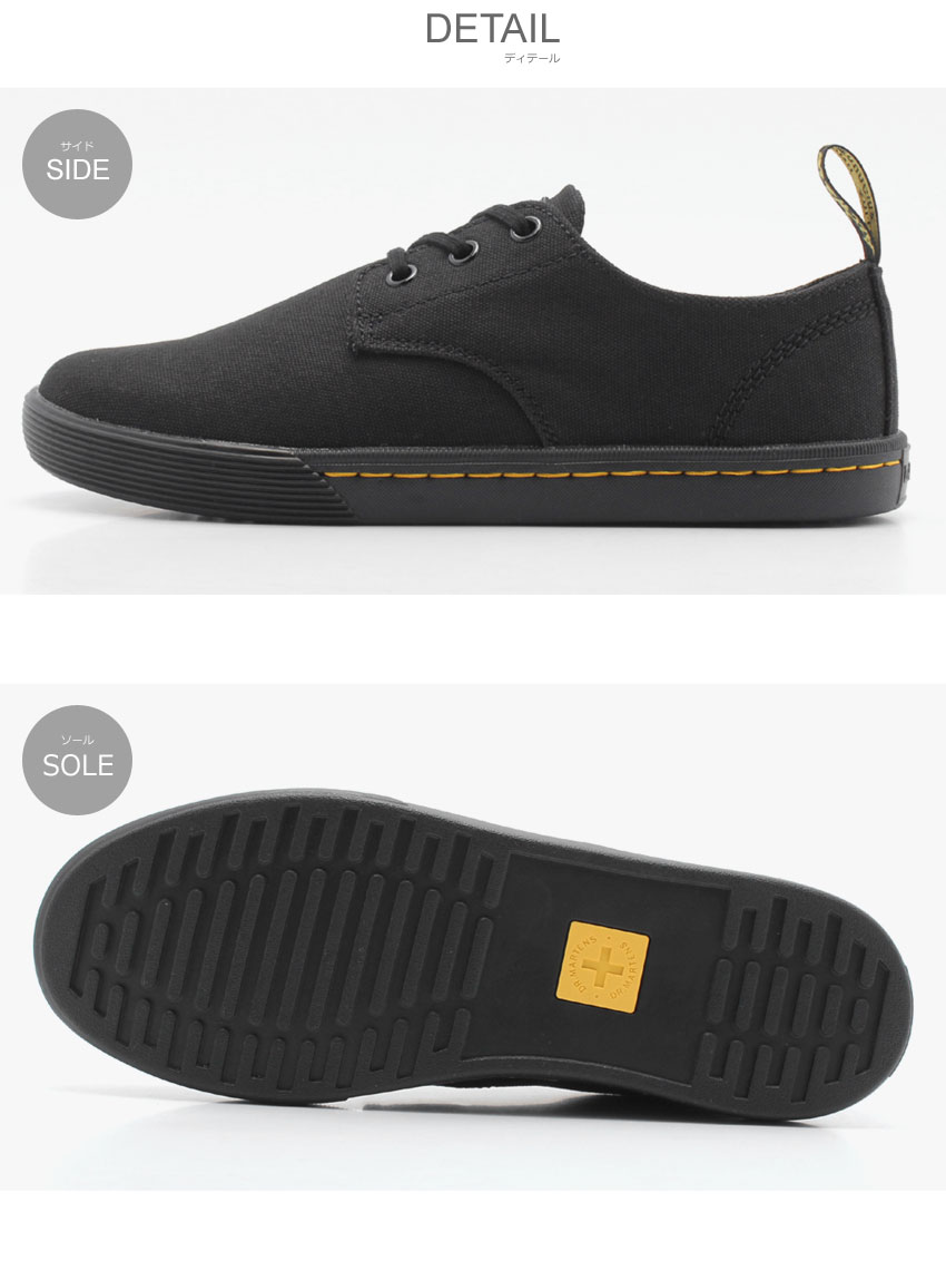 【今だけクーポン配布中】ドクターマーチン スニーカー DR．MARTENS ブラック サンタニタ SANTANITA 23862001 レディース ブランド カジュアル シューズ レースアップ 靴 定番 黒 誕生日 プレゼント ギフト