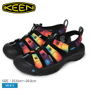 キーン ニューポート レトロ サンダル KEEN NEWPORT RETRO メンズ 1018804 ブラック 黒 スポーツサンダル スポサン ブランド スポー...