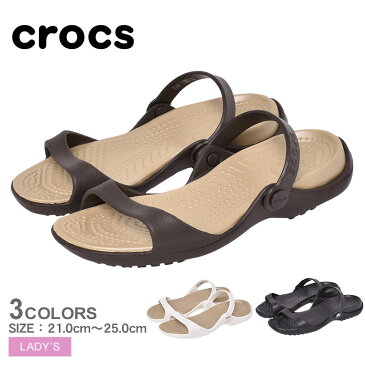 【今だけクーポン配布中】クロックス クレオ サンダル CROCS CLEO レディース 10043 ブラック 黒 ホワイト 白 ブラウン ストラップ つっかけ カジュアル 大人 スポーティ おしゃれ 室内履き オフィス 誕生日 プレゼント ギフト