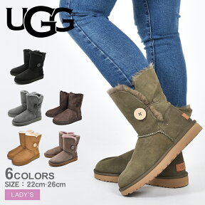 《今だけ！店内全品ポイントアップ》アグ オーストラリア ベイリー ボタン ショート ugg women bailey button 5803 ムートン ブーツ 冬 ウィンター 防寒 暖かい シューズ 靴 かわいい 親子コーデ レディース 女性 誕生日プレゼント 結婚祝い ギフト おしゃれ 冬靴